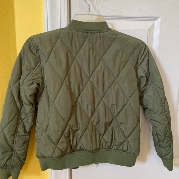 army green bomber - Picture 3 of 3